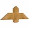 Ekena Millwork Eugene Rough Sawn Timber Gable Bracket, Western Red Cedar, 36"W x 12"H x 2"D x 6"F, 8/12 Pitch GBW036X12X0206EUG00RWR - alternate 3